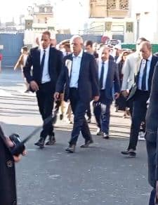 Visite de Monsieur le Wali de la Région aux anciens abattoirs de Casablanca