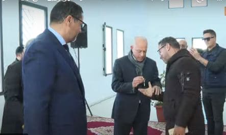 Remise des clés des nouveaux magasins à Lahraouyine au profit de 39 bénéficiaires