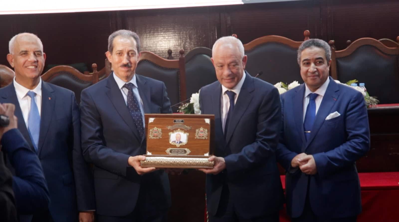 Honoration de Monsieur le Wali  de Casablanca-Settat lors de l’ouverture de l’année judiciaire 2024 à Casablanca