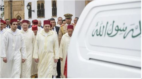 Obsèques de Feu Mohamed Bensaïd Aït Idder