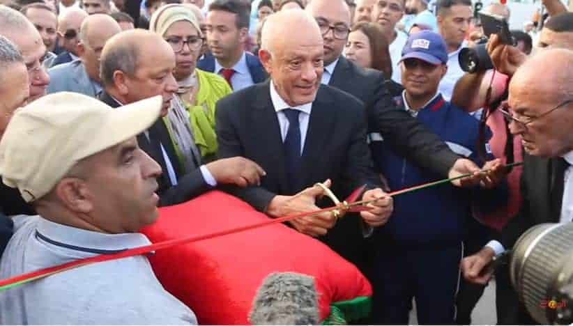Monsieur le Wali de la Région inaugure un parc de nouvelle génération