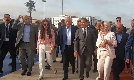 Monsieur le Wali de la Région inaugure un parc de nouvelle génération à l’Arrondissement Sbata