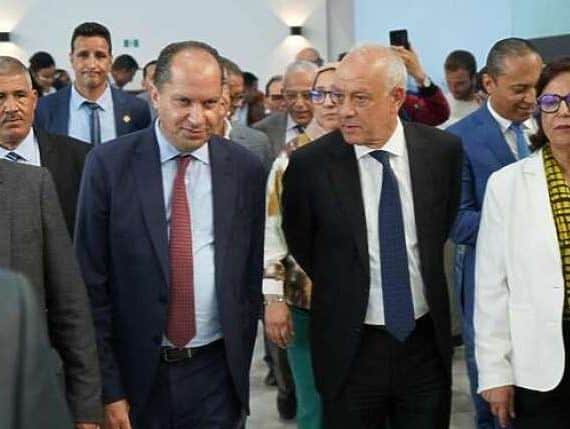 Monsieur le Wali de la Région  inaugure la piscine couverte Zubair
