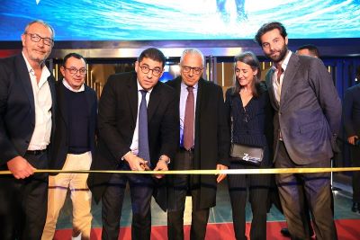 Inauguration d’un multiplexe cinématographique à Casablanca