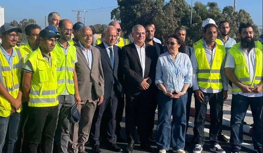 Inauguration de l’ouverture de la RP 3020