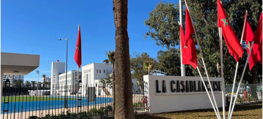 En présence de Monsieur le Wali de la Région, Réouverture du stade “La Casablancaise”